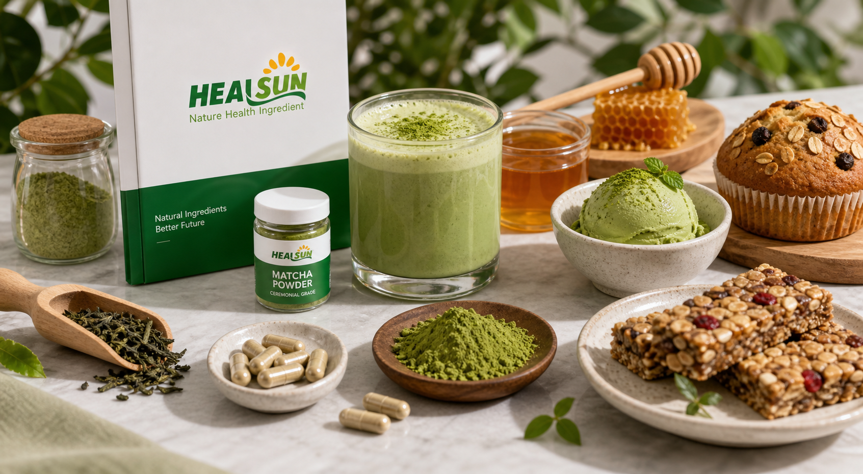functional beverages supplements bakery ice cream and nutrition products using natural health ingredients